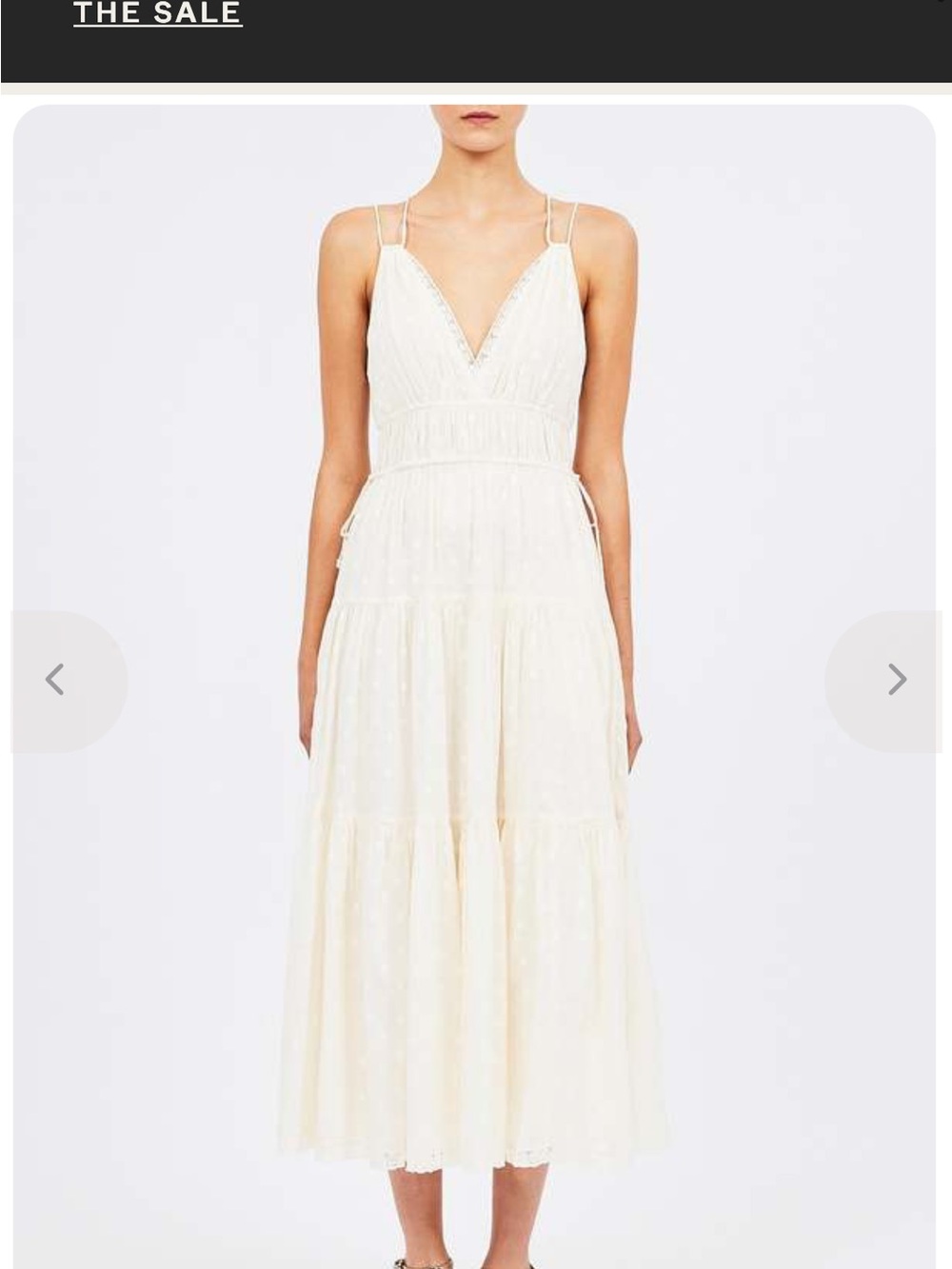 Ulla Johnson FREYA DRESS - PRISTINE